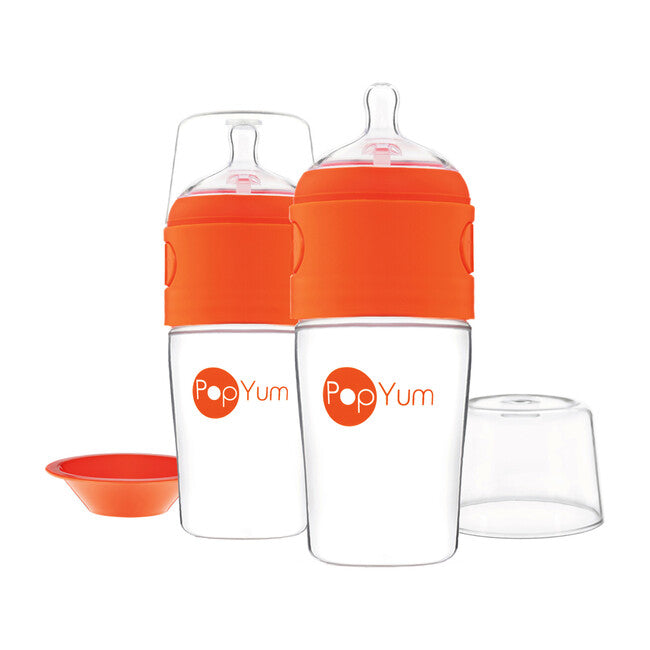 PopYum Anti-Colic Formula Making Baby Bottle, 3 pack, 5 oz., 150 ml