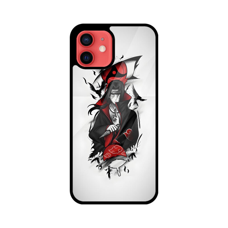 Haikyuu iPhone 12 pro max case  Anime Tempered Glass  TPU iPhone case  Covers for Boys Kids Men Anime Manga Cute Pattern Mobile Phone Black case  Cover for Anime Phone case