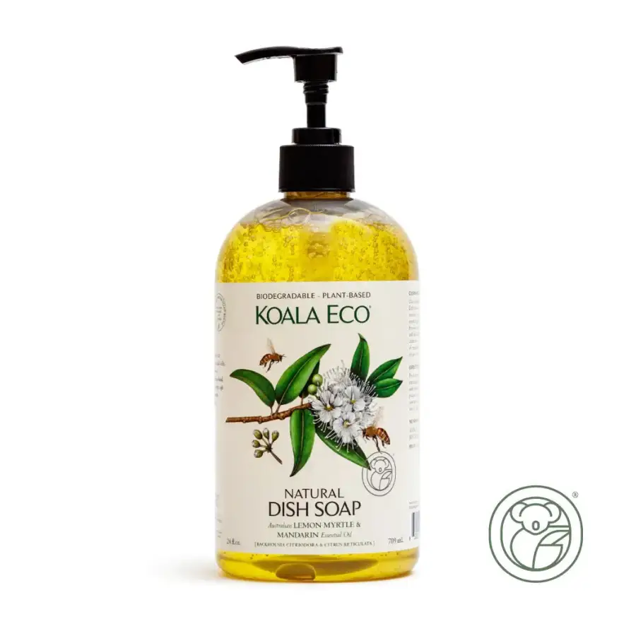 Koala Eco - Natural Dish Soap Lemon Myrtle & Mandarin, 24 oz