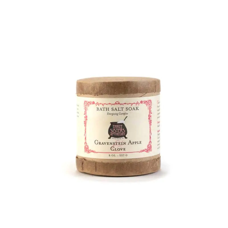 Three Sisters Apothecary Bath Salt Soak - Gravenstein Apple 8oz