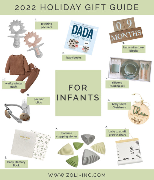 Holiday Gift Guide for Babies and Infants