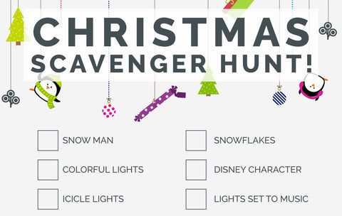 Christmas Scavenger Hunt Free Printable