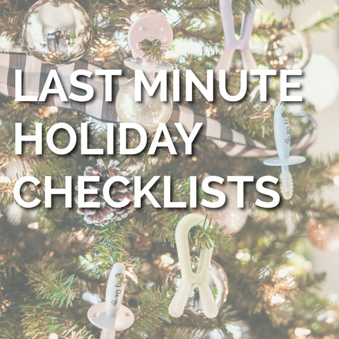 Last Minute Holiday Checklists