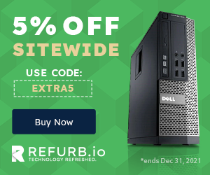 5% Off Sitewide REFURB.io with Promo Code EXTRA5