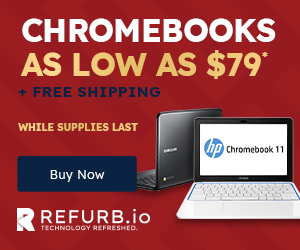 Chromebooks as Low as $79