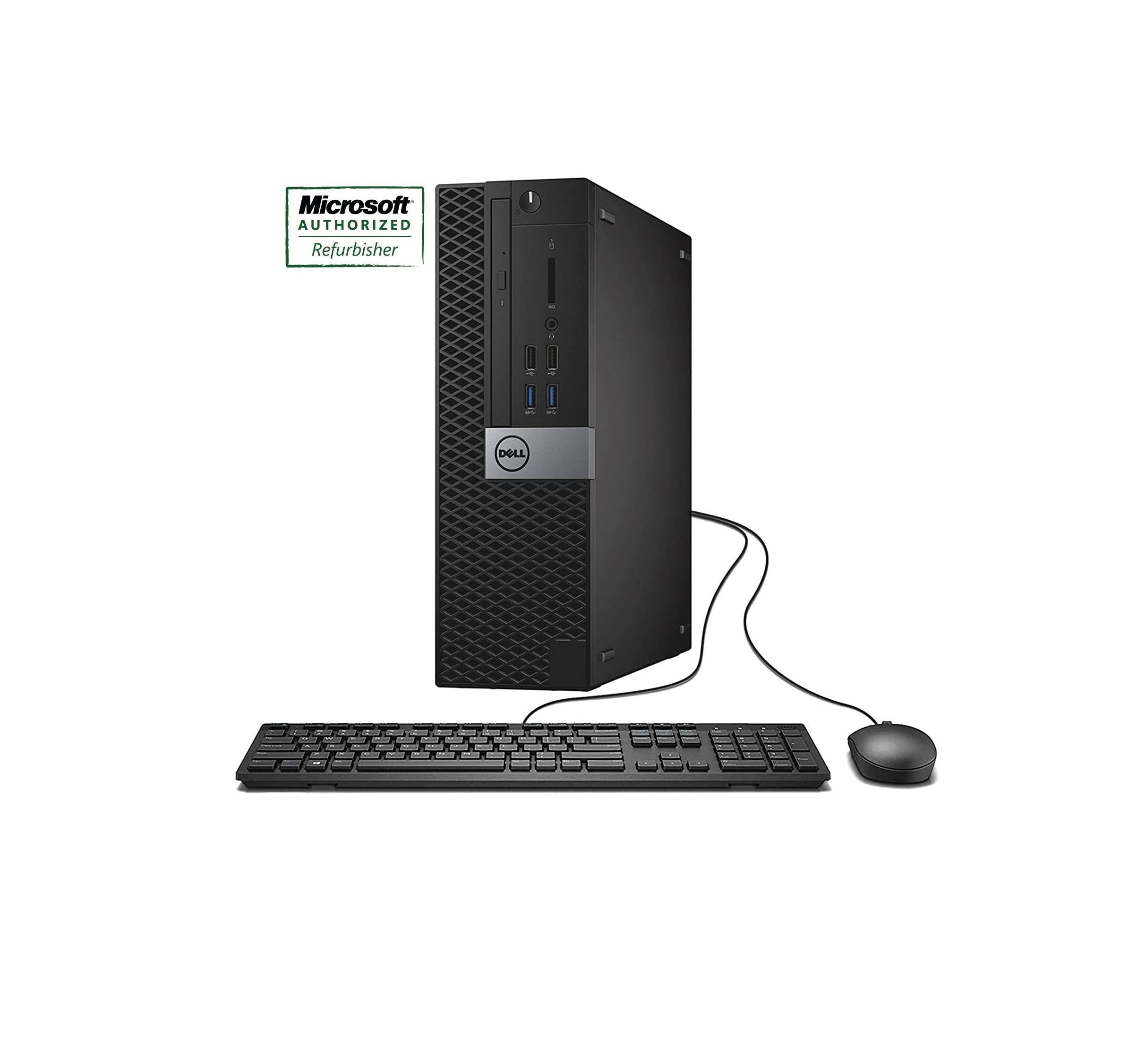 Dell OptiPlex 5040 SFF Desktop i5-6400 2.7GHz ,16GB RAM 480GB Solid State Drive Windows 10 Pro-Refurbished - REFURBio USA product image