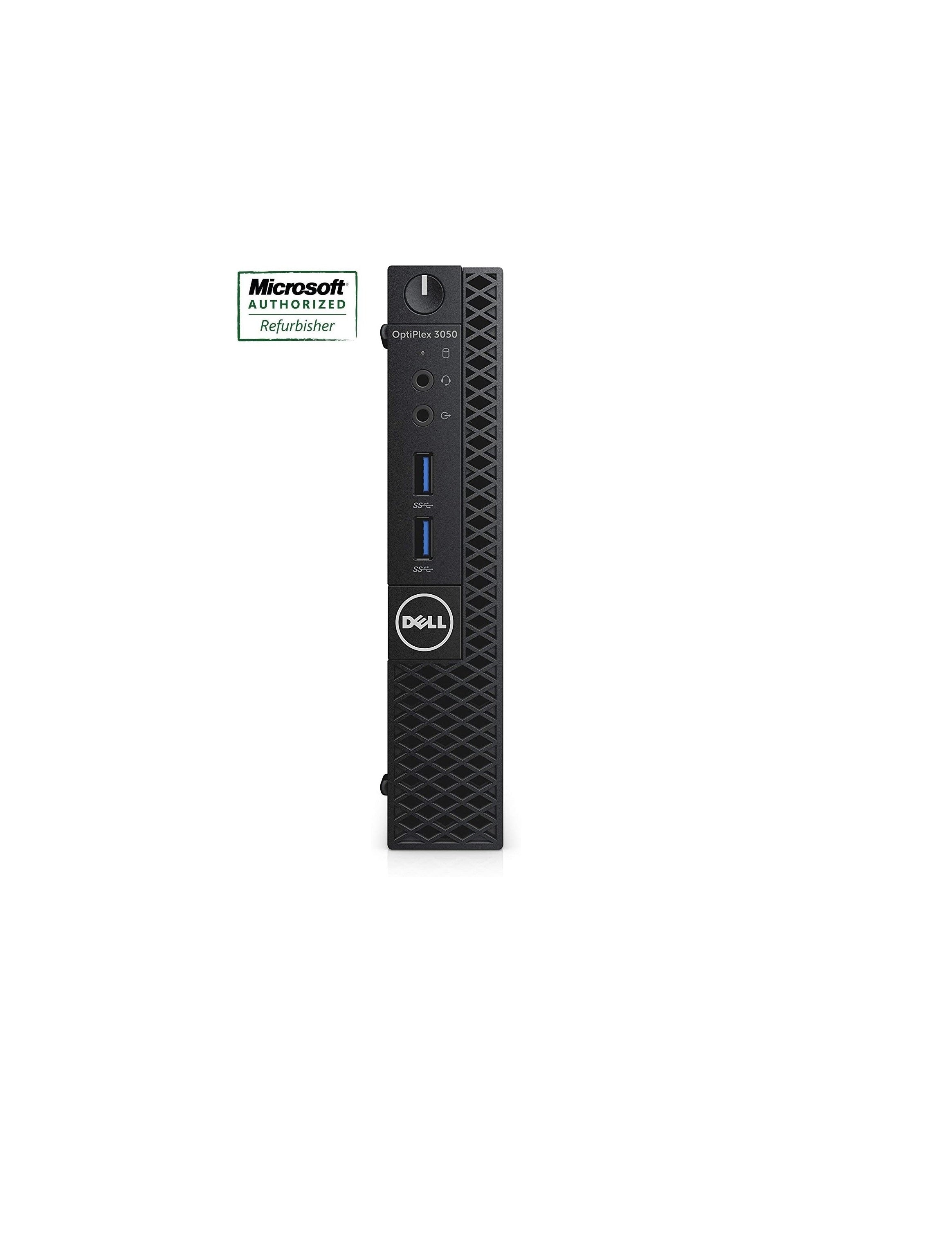 Dell OptiPlex 3050 Micro Desktop i7-6700T 2.8GHz, 16GB RAM 512GB Solid State Drive Windows 10 Pro-Refurbished - REFURBio USA product image