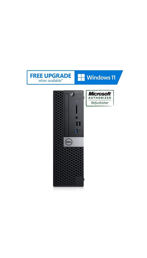 Dell OptiPlex 7070 SFF Intel Core i7-9700 3.0GHz, 16GB RAM, 256 Solid State Drive, DVDRW, Windows 10 Pro - Refurbished