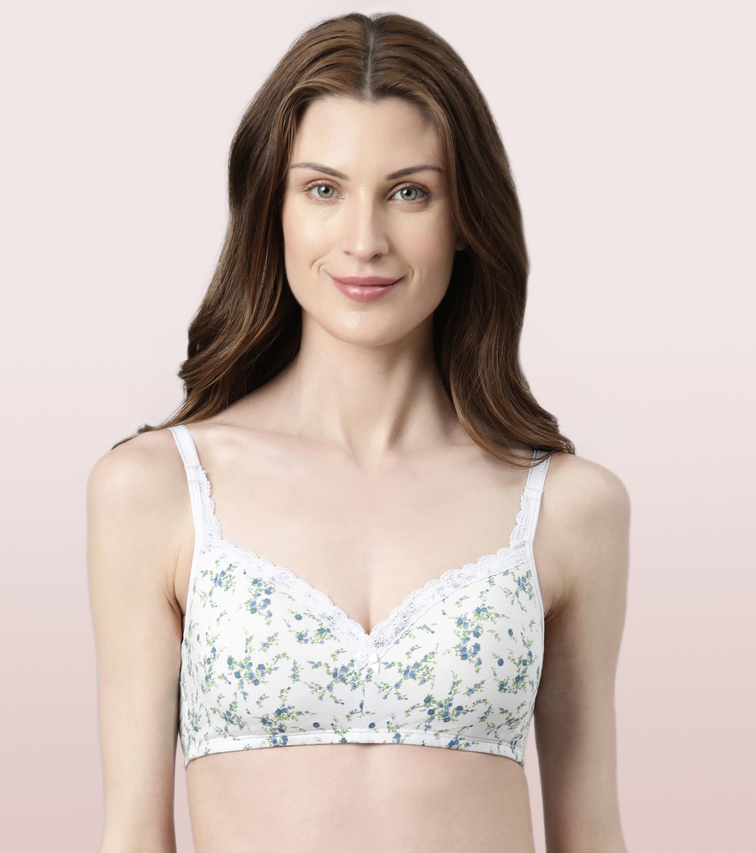 Enamor Everyday Side Support Shaper Stretch Cotton Bra For Women - High  Coverage, Non-Padded, Non-Wired Bra | A042 | Revello Print - REVELLO PRINT  /