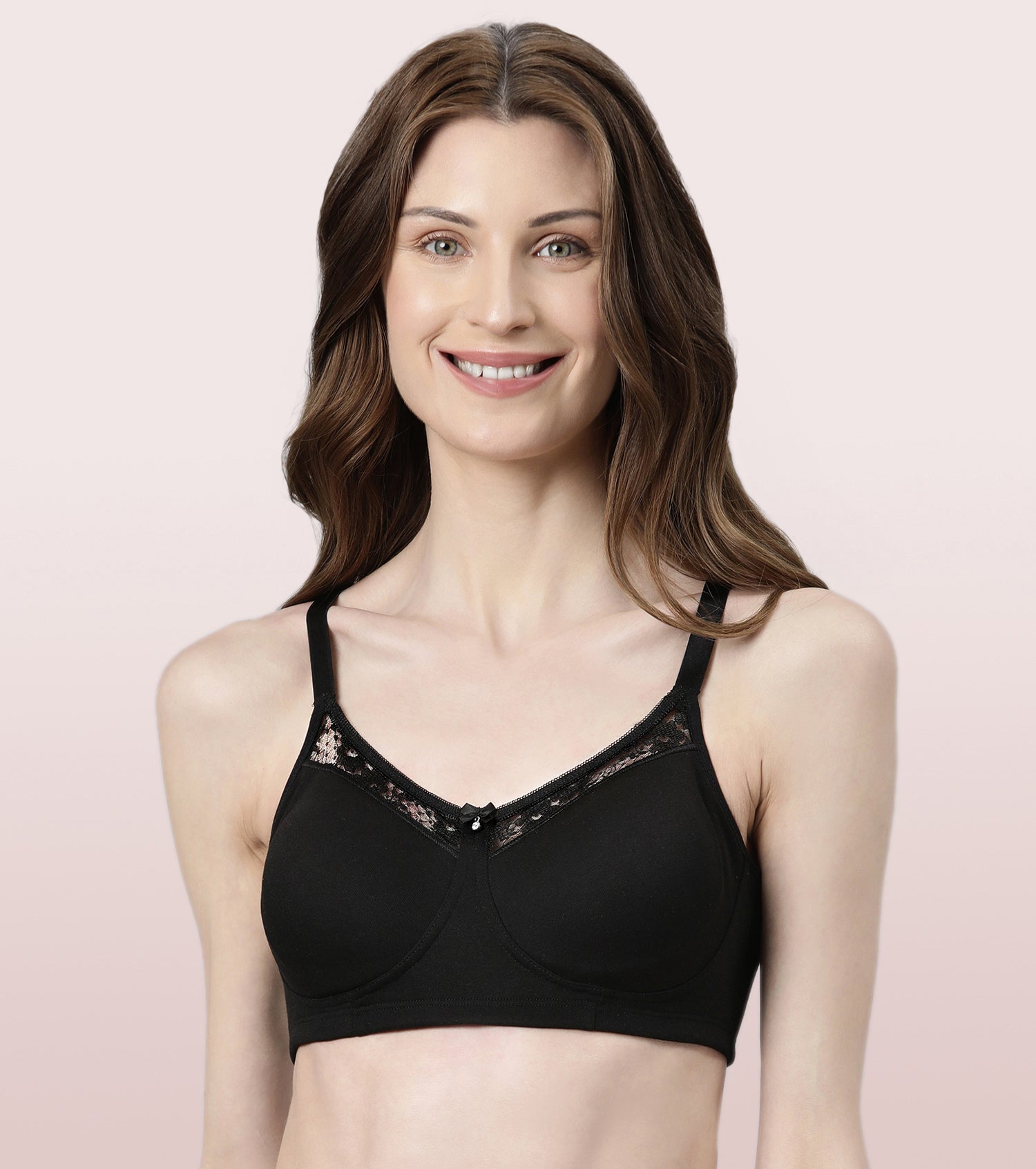 Enamor Beige Bra - Buy Enamor Beige Bra online in India