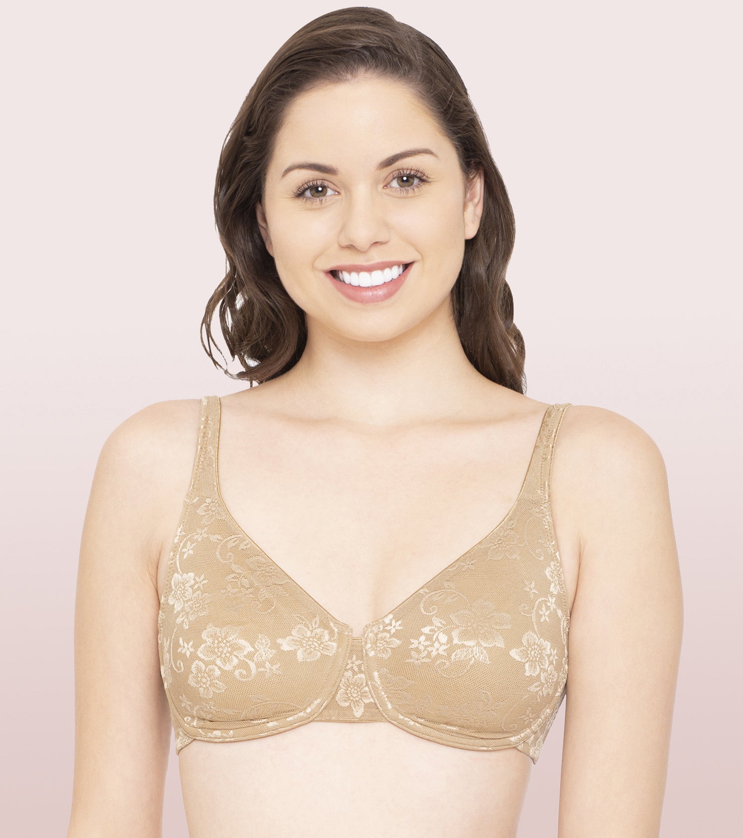 Enamor F124 SMOOTHENING MINIMIZER BRA NON-PADDED WIRED FULL COVERAGE