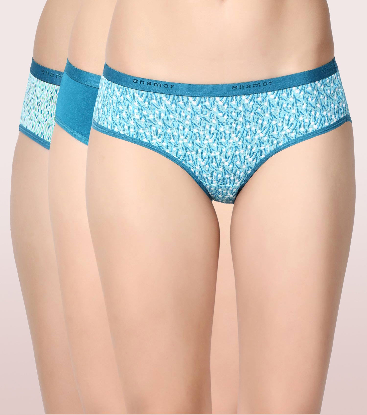 Buy Enamor CB01 Full Coverage Low Waist Stretch Cotton Bikini Panty with  Antimicrobial and Stain Release Finish Online at Best Prices in India -  JioMart.