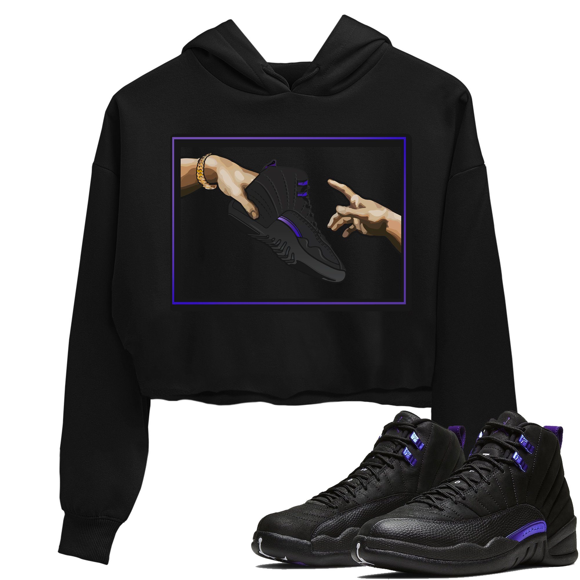 dark concord jordan 12 outfit