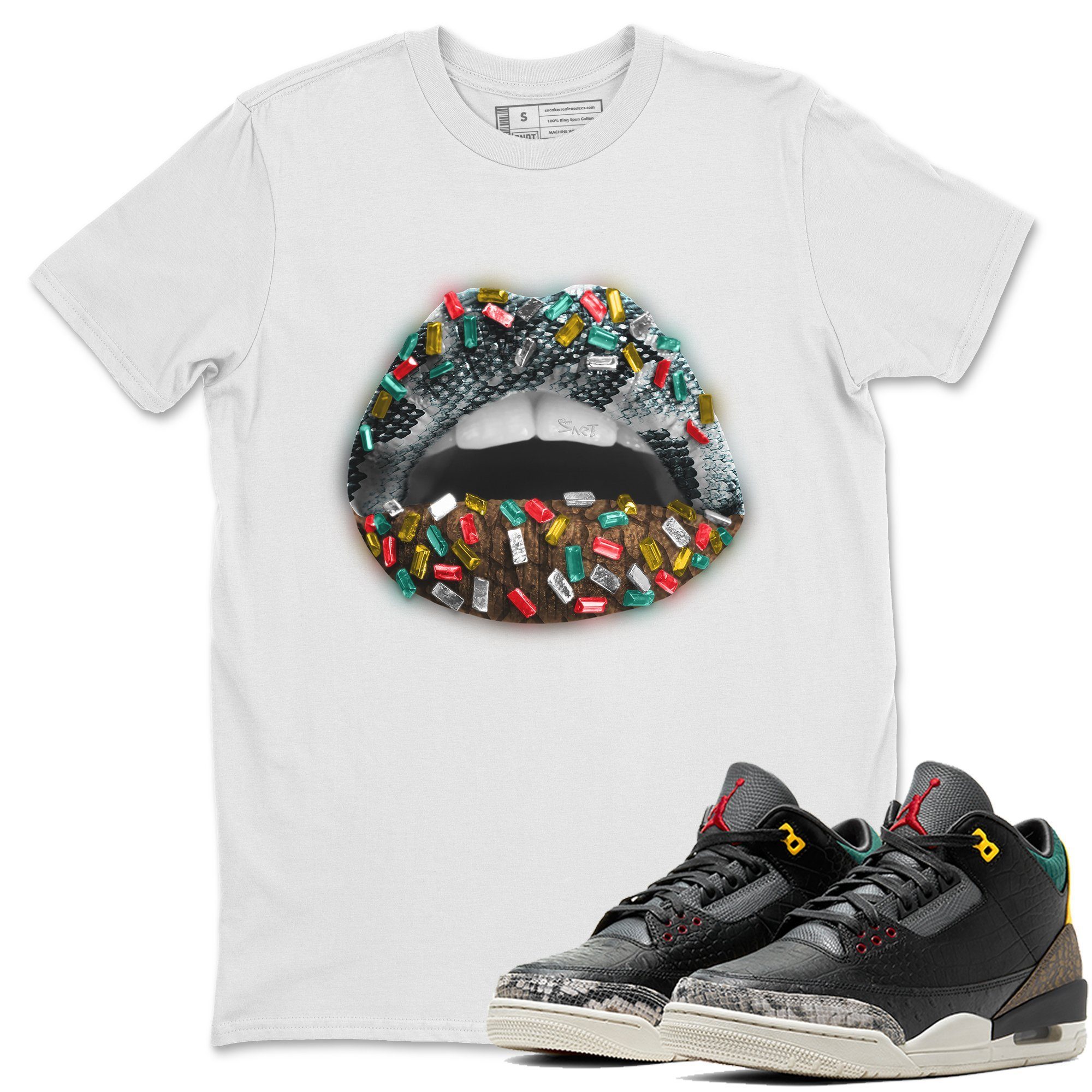 animal print jordan 3 shirt