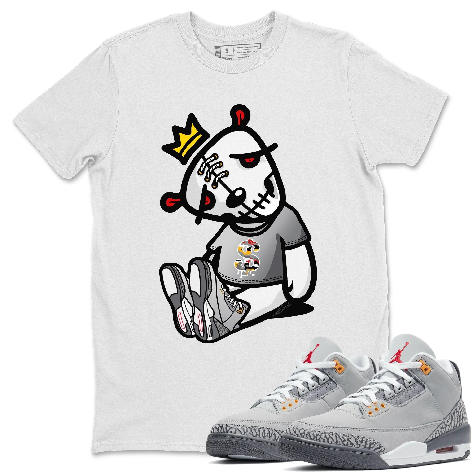 cool grey jordan 3 shirt