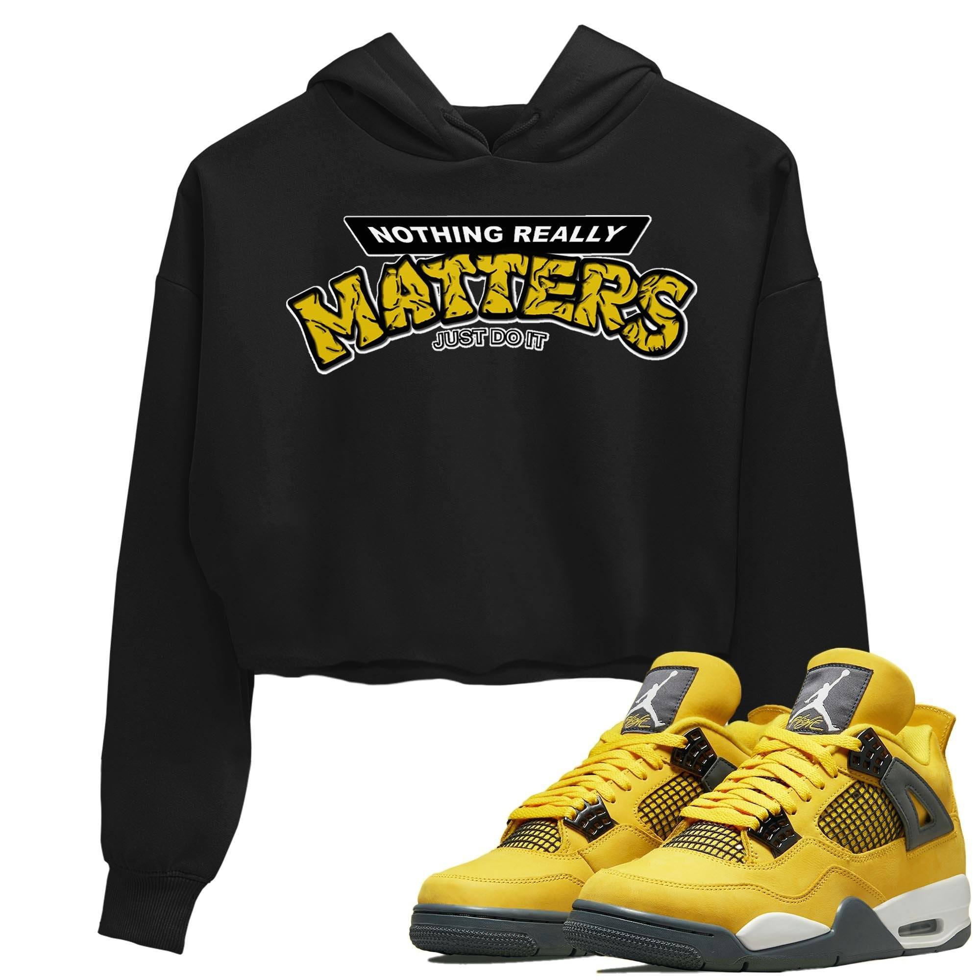 jordan aj4 lightning pullover hoodie