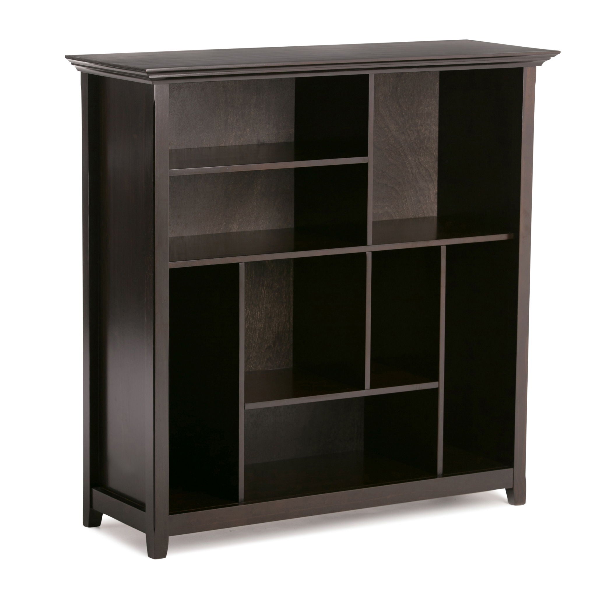 Amherst - Multi Cube Bookcase And Storage Unit - Hickory Brown