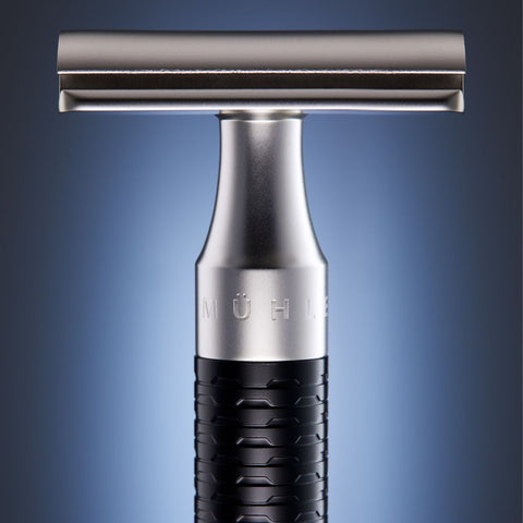 The Rocca R96, Stainless Steel Black Safety Razor