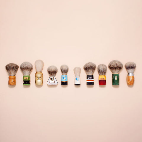 A snapshot of MÜHLE shaving brushes through the years