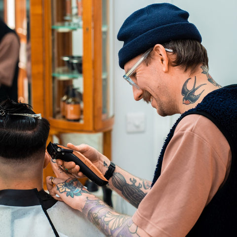 Oran Lasocki, Head Barber at MÜHLE London