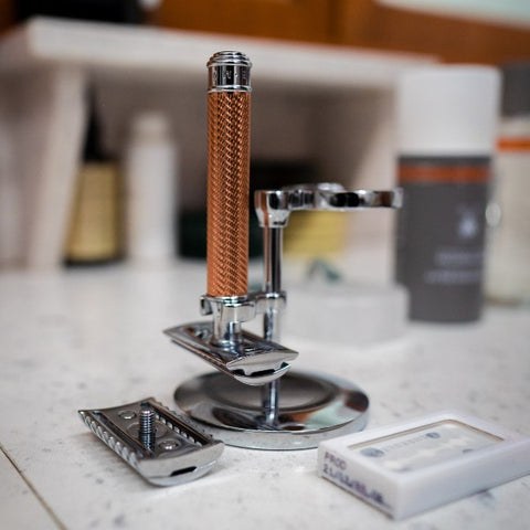 MÜHLE TRADITIONAL Rose Gold Safety Razor