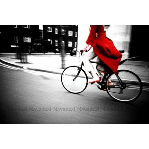 girls red bike