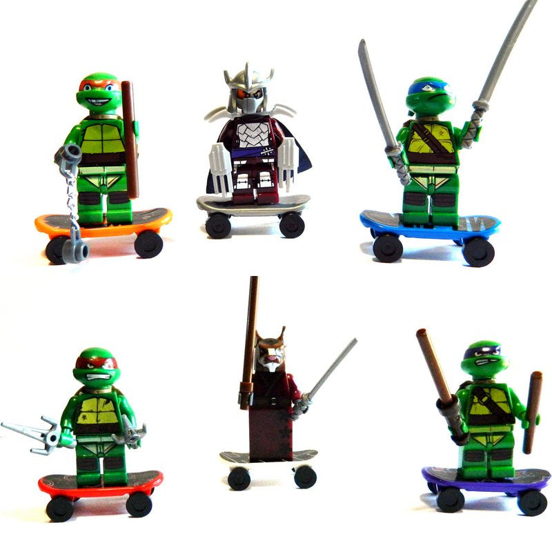 ninja turtle mini figures