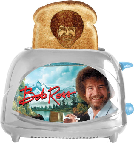 Bob Ross Toaster on Amazon.com - Toasts Bob's Iconic Face Onto Your Toast