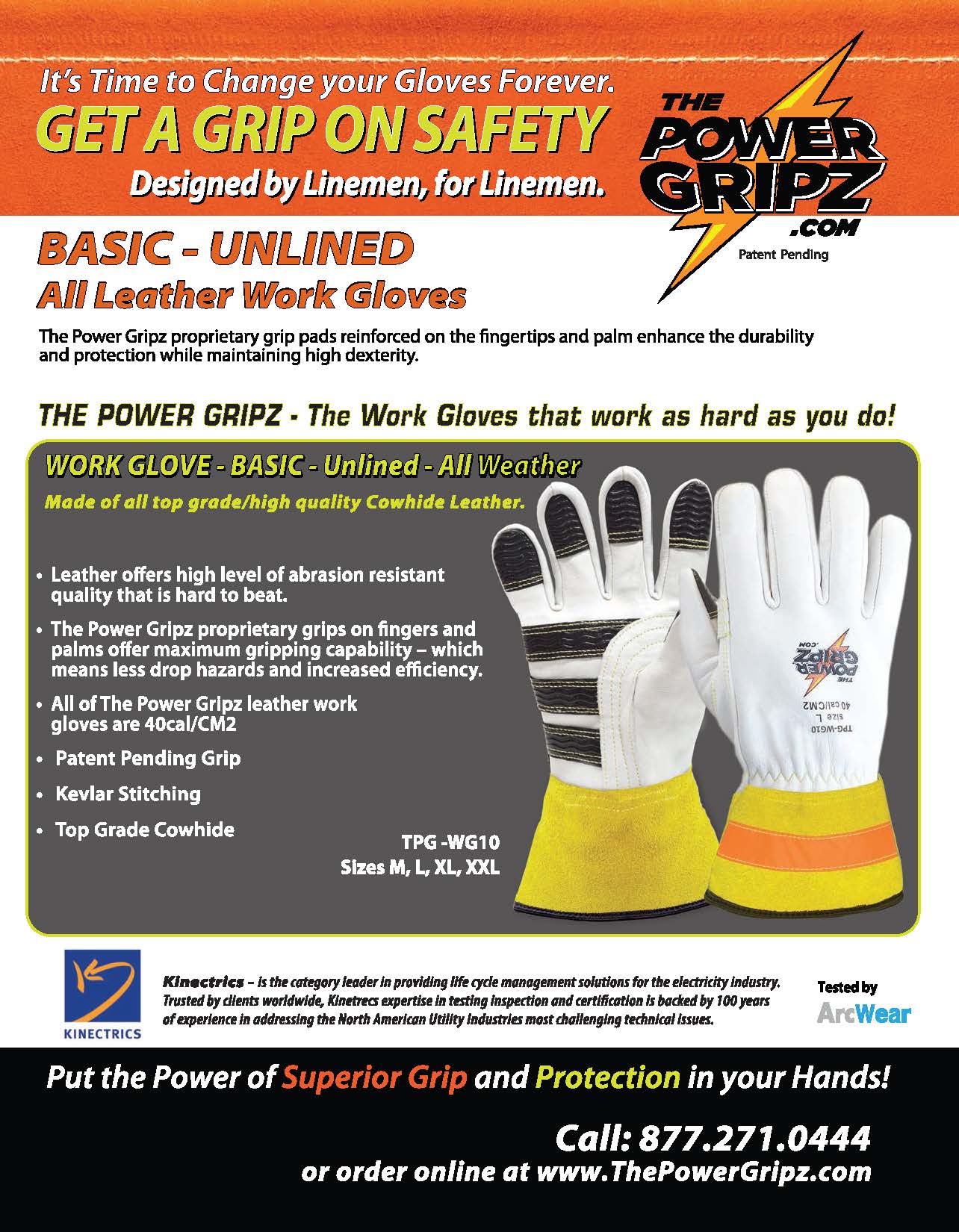 Work Glove Basic Unlined Sell Sheet