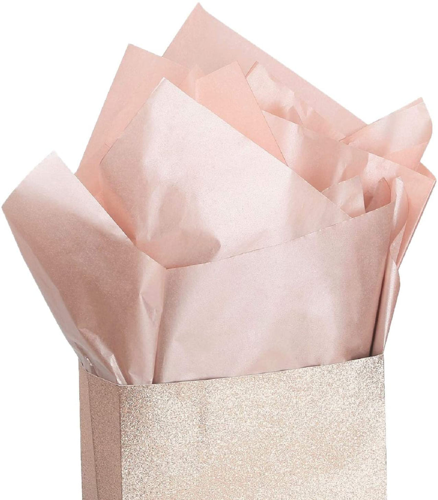 60 Sheets Champagne Tissue Paper Rose Gold Gift Wrapping Tissue Paper Bulk  for A