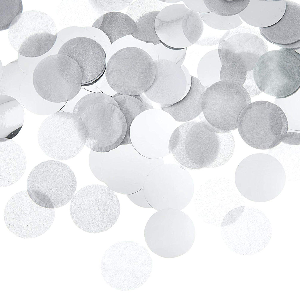 UNIQOOO 60 Sheets Premium Metallic Silver Tissue Gift Wrap Paper Bulk ...