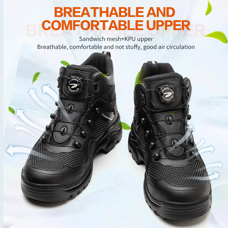 9KSafety BOA Closure System Steel Toe Shoes Boots GS9195