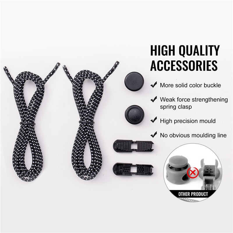 9KSafety No-tie Shoelaces