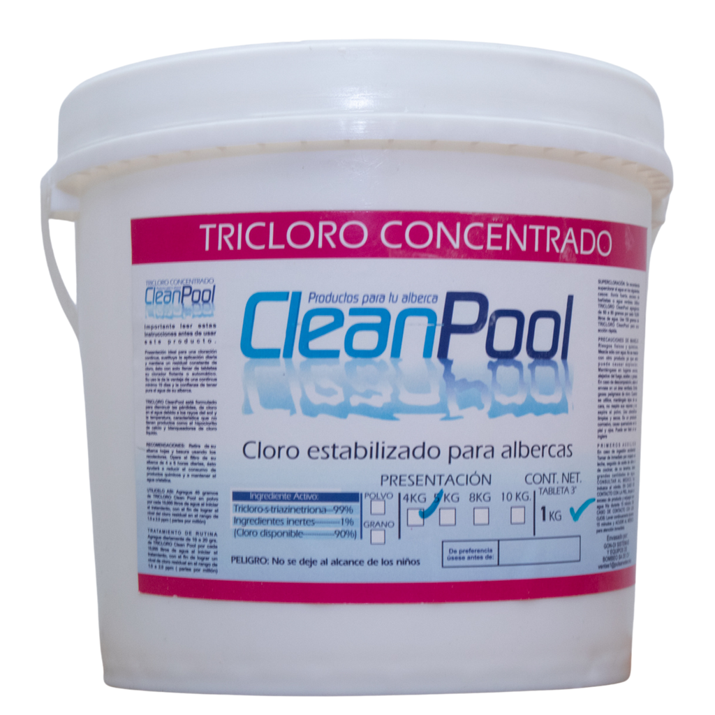 Tricloro Granulado 4 Kg — Pulsar Water