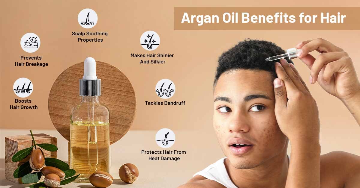 8 Amazing Benefits of Argan Oil for Hair | How to Use Argan Oil for Hair Growth?