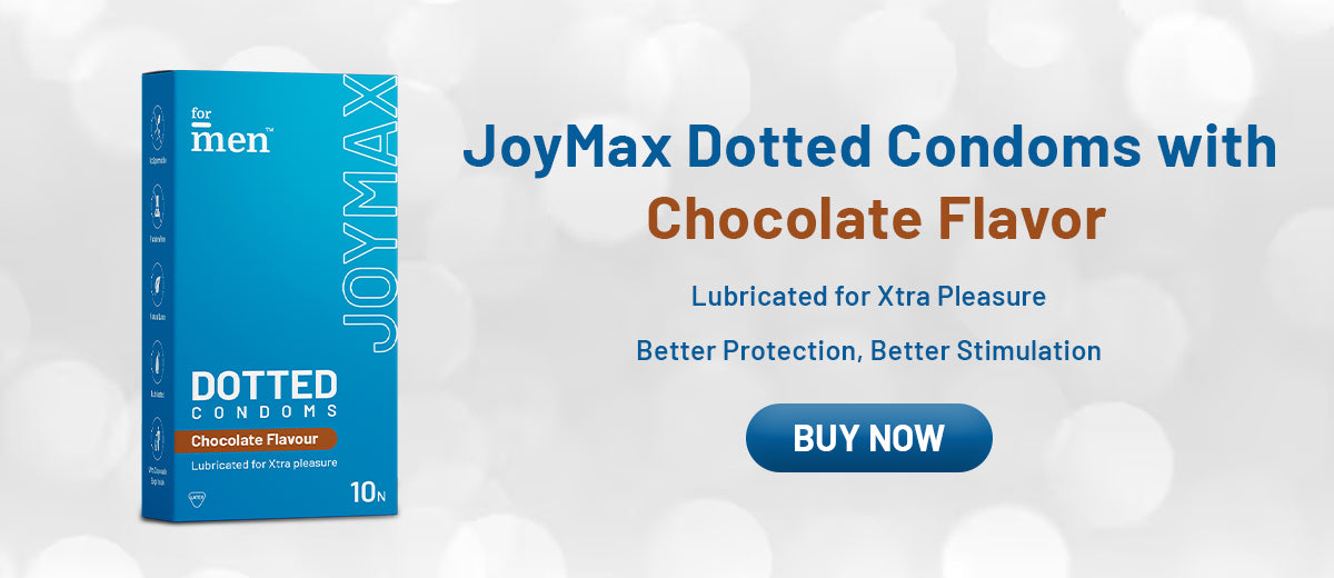 JoyMax Dotted Condoms Chocolate Flavor