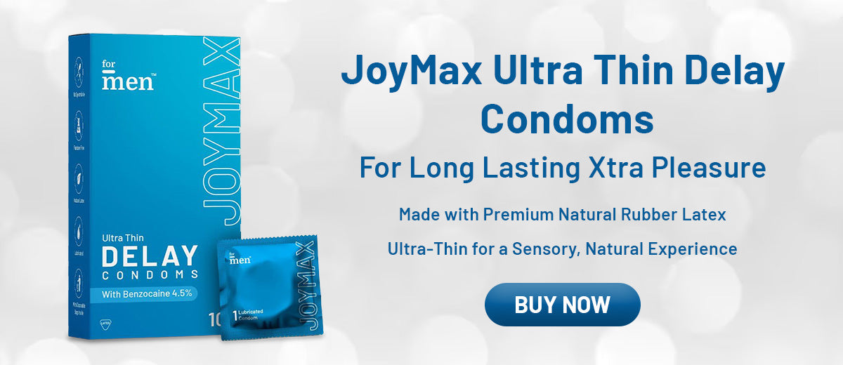 Buy JoyMax Ultra Thin Delay Condoms for Men