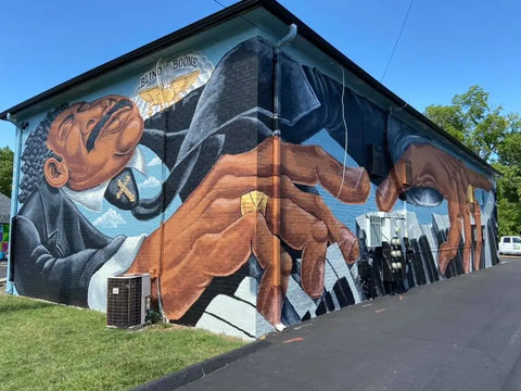 A mural that increases foot traffic