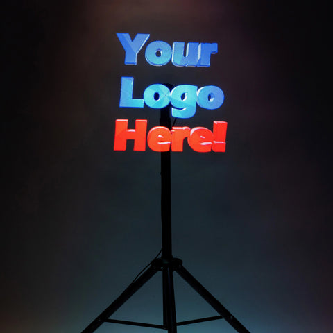 Your logo here advertising sign