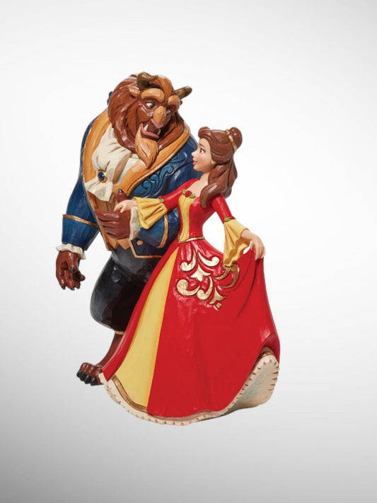 Jim Shore Disney Traditions: White Woodland Belle and Beast Figurine 4062247
