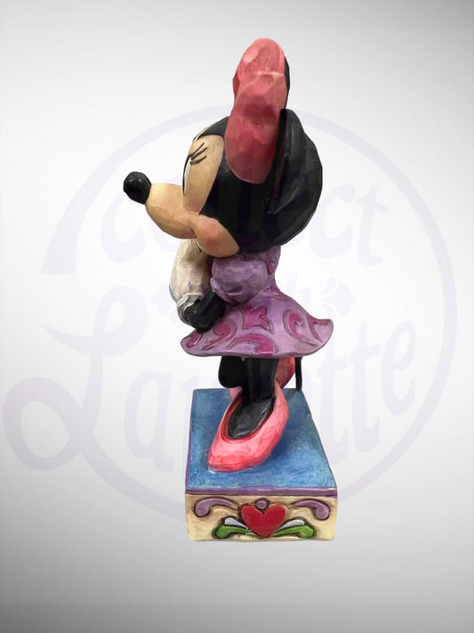 Disney Traditions Minnie Mouse and Mickey Mouse Ice Skating by Jim Shore  Statue 