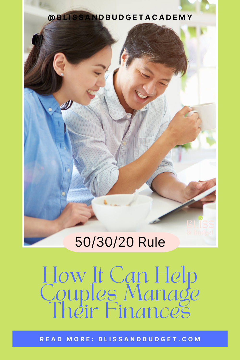 How the 50/30/20 Rule Can Help Couples Manage Their Finances