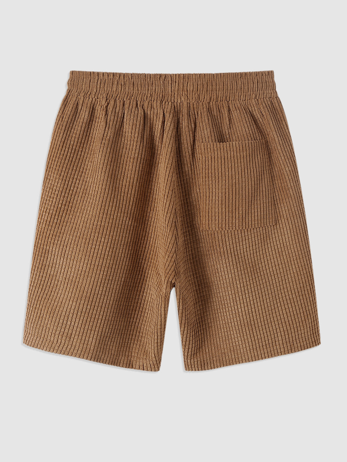 Mens Corduroy Drawstring Shorts