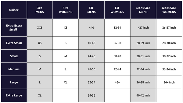 Unisex-current-max-sizechart