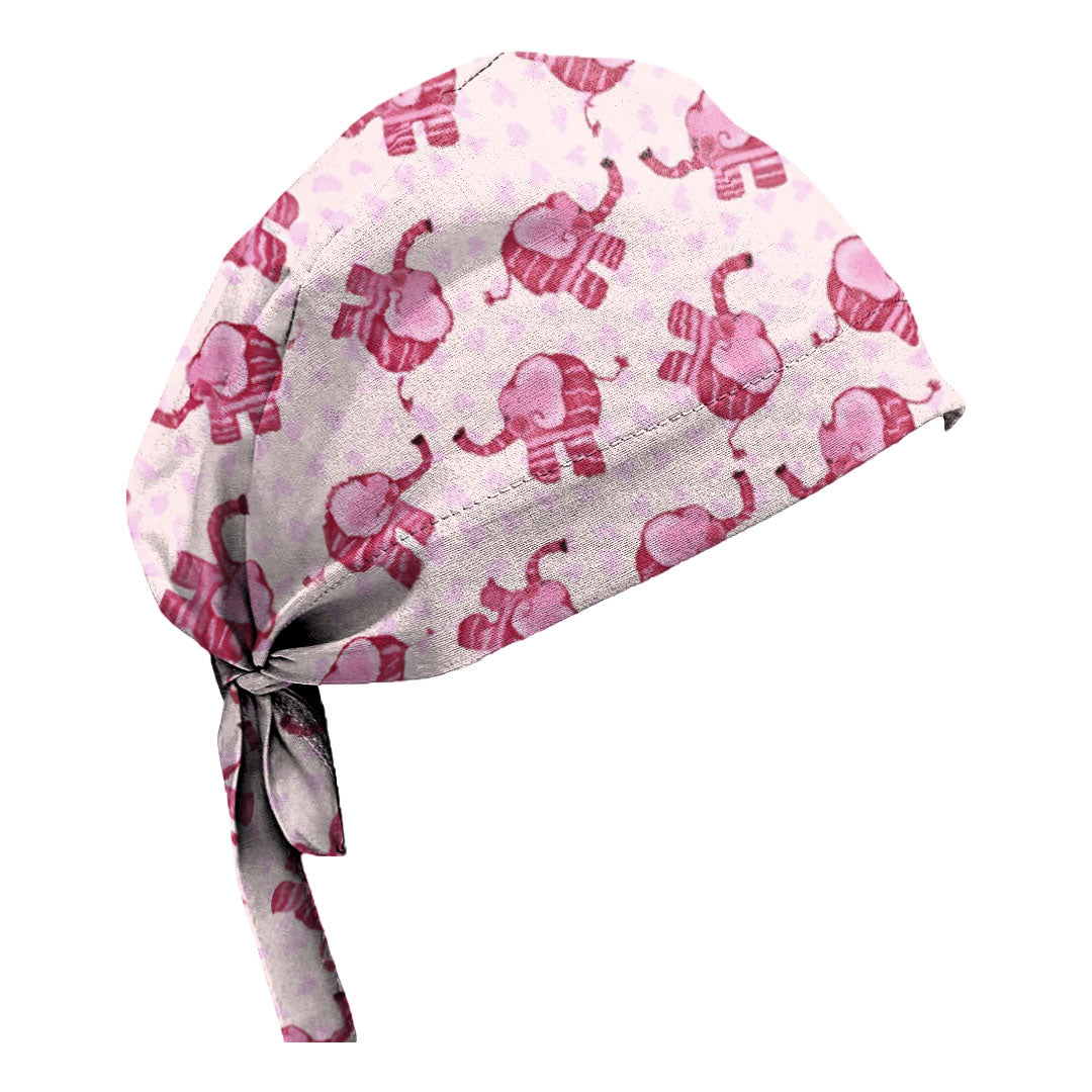 Patterned Scrub Caps - 1015