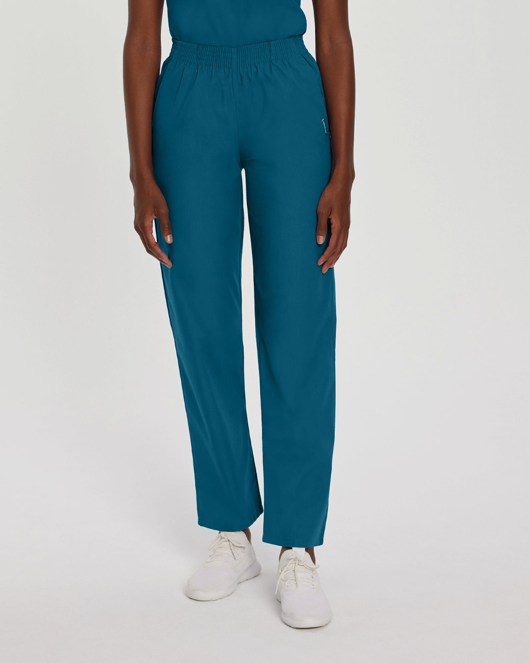 Essentials Women's Straight-Leg Scrub Pants - Petite/Tall Sizes - 8327