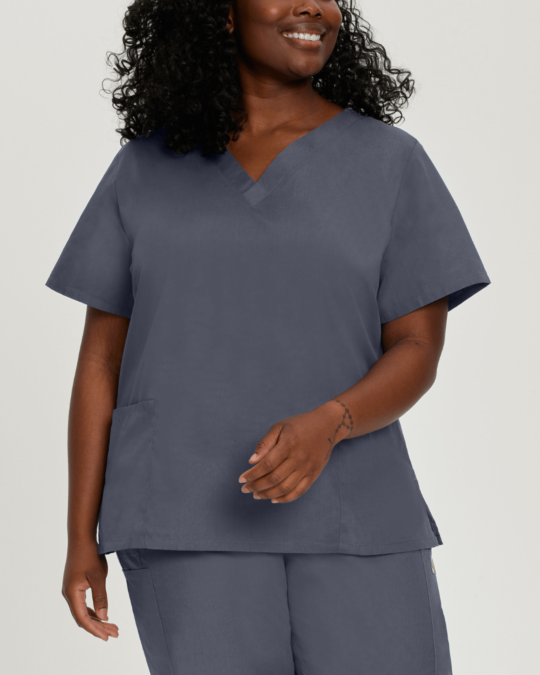 ScrubZone Women's 3-Pocket V-Neck Scrub Top - 70221