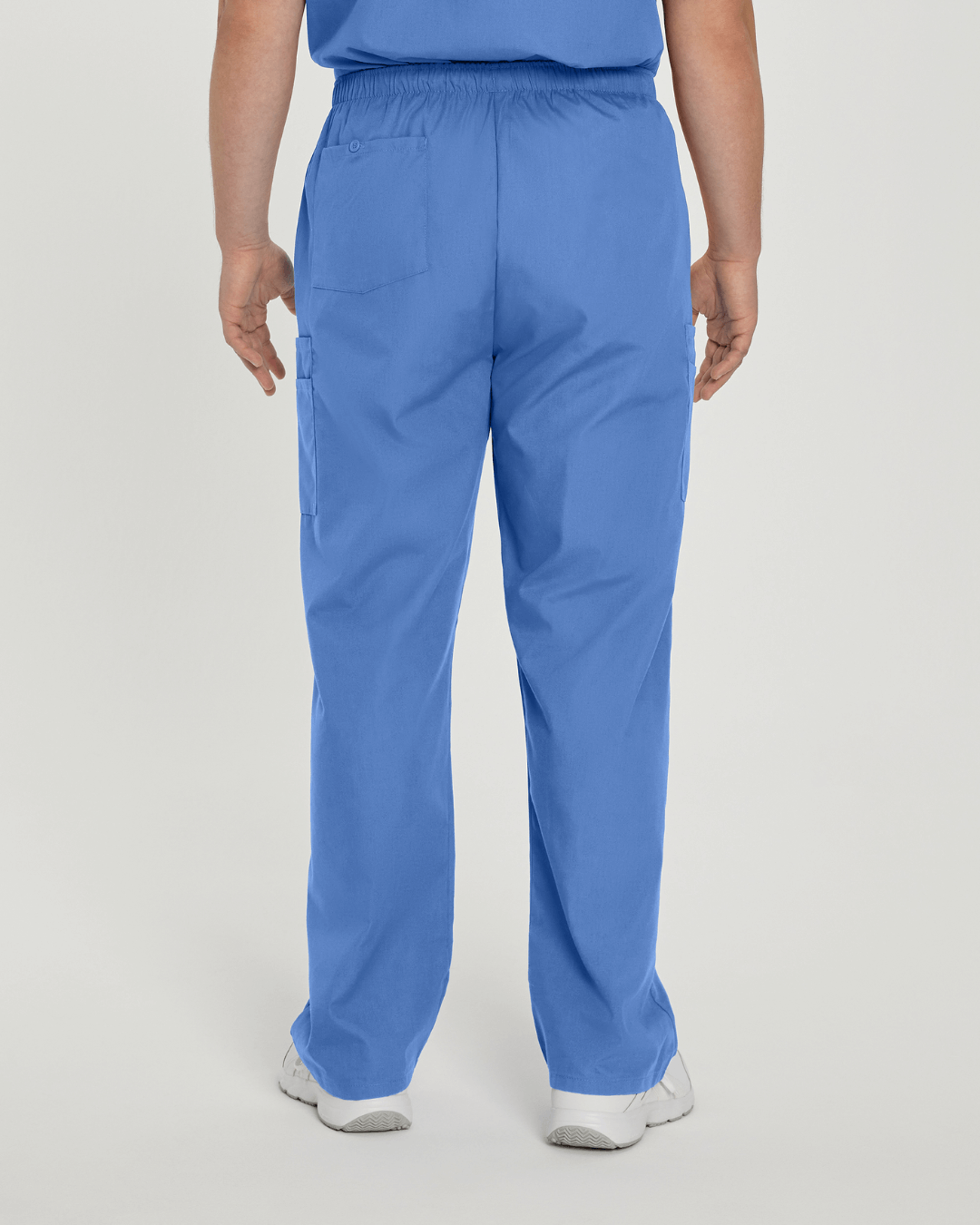 Essentials Men's Straight-Leg Cargo Scrub Pants - 8555