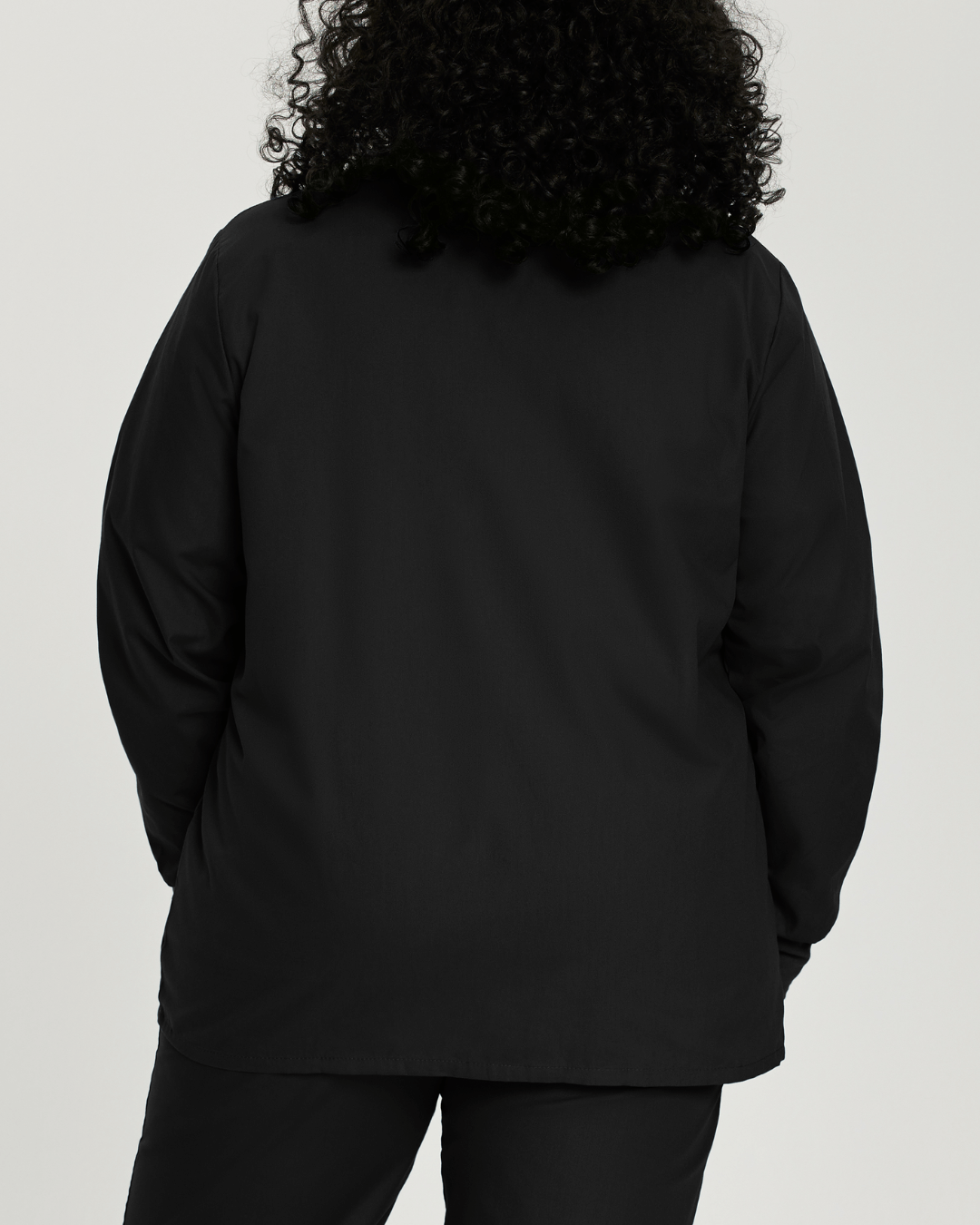 Landau Round Neck Warm-up Jacket - 7525