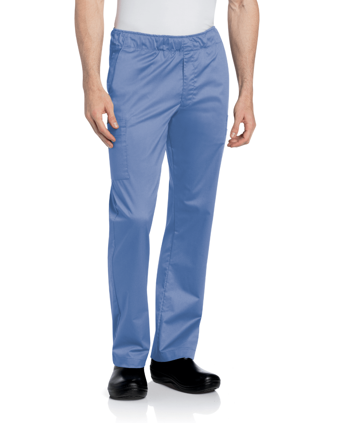 Landau Mens Stretch Scrub Pants - Ceil - M - 2012